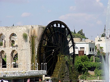 Water wheels in hama