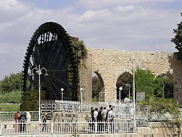 Water wheels in hama