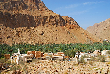 Mountain village near Qalhat, Oman