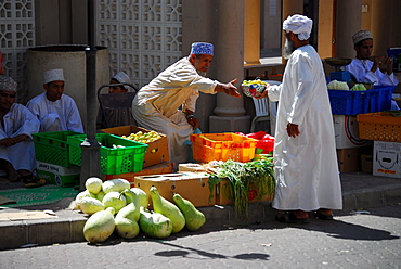 Vegetable market, Nizwa, Oman