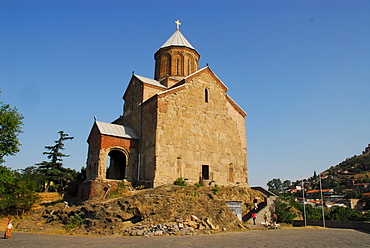 Metechi Church, Tbilisi, Georgia, Asia