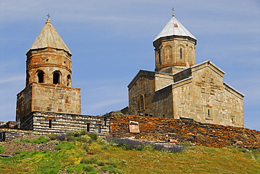 Gergeti Church, near Kazbegi, Georgia, Asia