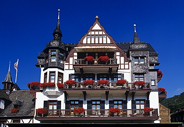 Hotel Krone in Assmannshausen, Hesse, Rheingau Region, Germany