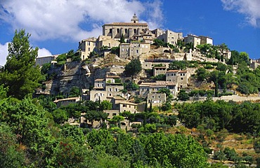 Skyline of Gordes, France, Provence