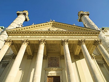 Karlskirche Church, Vienna, Austria, Europe