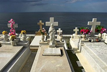 Cemetery at El Morro fortress, San Juan, Puerto Rico