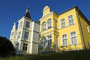 Architecture in Zinnowitz, Usedom island, Mecklenburg Western Pomerania, Germany, Europe