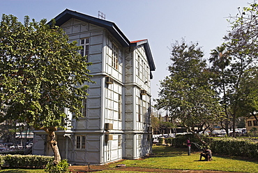 Iron house, Casa de Ferro, of Gustave Eiffel, Maputo, Mozambique, Africa