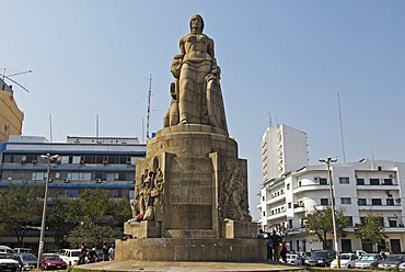 Monument at Praca dos Trabalhadores, Maputo, Mozambique, Africa