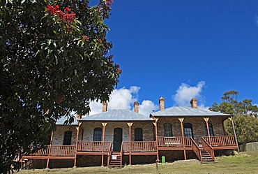 Historic architecture in the penal colony of Darlington, Maria Island National Park, Tasmania, Australia