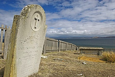 Historic cemetery, Maria Island National Park, Tasmania, Australia