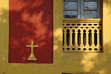 Portuguese colonial architecture in Panaji, Goa, India