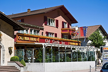 Old Castle Inn Restaurant, Vaduz, Liechtenstein, Europe