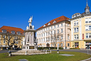 Floriani Monument, Klagenfurt, Carinthia, Austria