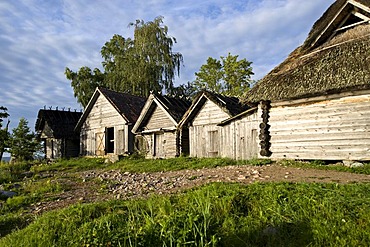 Fishing village, Altja, Lahemaa National Park, Estonia, Baltic States, Northeast Europe