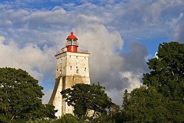 Lighthouse, Kopu, "the fat lady of Hiiumaa", Hiiumaa, Baltic Sea island, Estonia, Baltic States, Northeast Europe