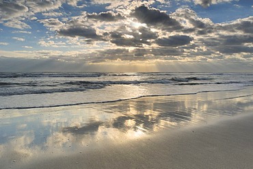 Sunrise on Cocoa Beach, Florida, United States