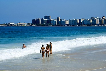 Copacabana beach Rio de Janeiro Brazil