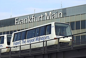 Sky-train at Frankfurt Airport Germany