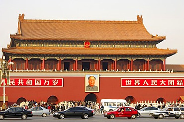 On Tiananmen square Beijing China