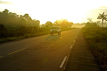 On the Trans-Amazonian Highway, Amazon region, Brazil