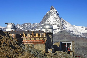 Kulmhotel, High Altitude Research Station KOSMA and TIRGO Observatory, Gornergrat, Matterhorn, Mount Cervin, Zermatt Valais Switzerland