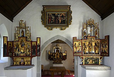 Altar, Chapel St. Johann, Altendorf, Switzerland