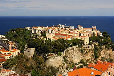 View at the town of Monaco, Monaco