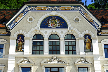 Government house, Vaduz, Principality of Liechtenstein