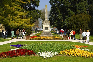 Spring in the Unabhaengigkeitspark, Independence Park, Morges, Waadt, Switzerland, Europe