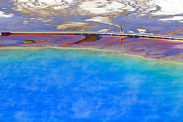 Grand Prismatic Spring, Yellowstone National Park, Wyoming, United States of America