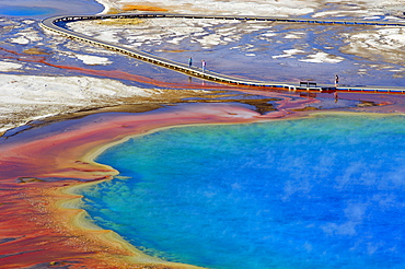 Grand Prismatic Spring, Yellowstone National Park, Wyoming, United States of America