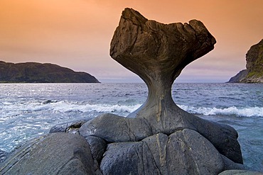 Rock formation Kannesteinen, Sogn og Fjordane, Norway