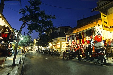 Streets in Heraklion, Crete, Greece