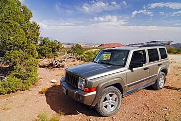 Jeep Commander 4WD, Grand Staircase National Monument, Utah, USA