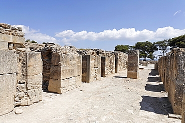 Phaistos Palace ruins from the Minoan period, Crete, Greece, Europe