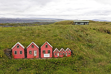 Fairy houses, Selvogur, Iceland, Atlantic Ocean