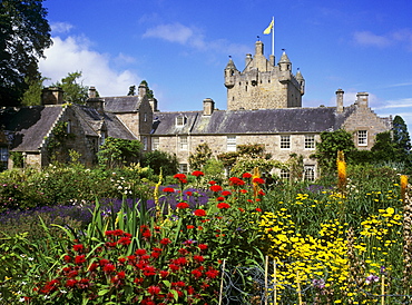 Cawdor Castle and its gardens, northeast of Inverness, Scotland, UK, Europe