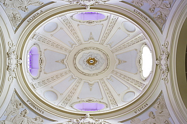 Ceiling, Margaretenkirche (St. Margaret's Church), Berndorf, Triestingtal, Lower Austria, Austria, Europe