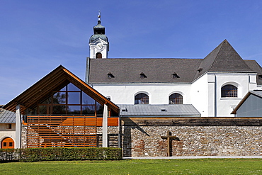 Exterior view of the Mariazell Cloister in Klein-Mariazell, Triesingtal (Triesing Valley), Lower Austria, Austria, Europe