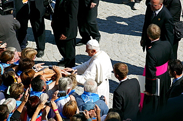 Papal visit of Benedikt XVI, Altoetting, Bavaria, Germany