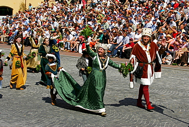 Landshut Wedding historical pageant, Landshut, Lower Bavaria, Bavaria, Germany, Europe