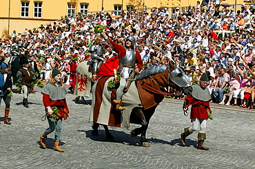 Landshut Wedding historical pageant, Landshut, Lower Bavaria, Bavaria, Germany, Europe