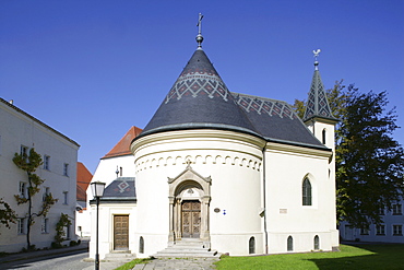 St. Johannes Chapel, Muehldorf am Inn, Upper Bavaria, Bavaria, Germany, Europe