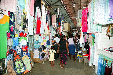 Stabroek indoor market in Georgetown, Guyana, South America