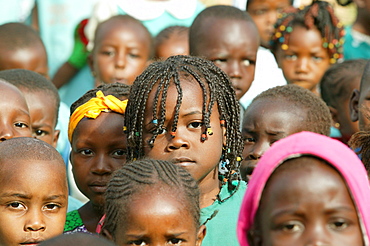 Children at a kindergarten, Cameroon, Africa