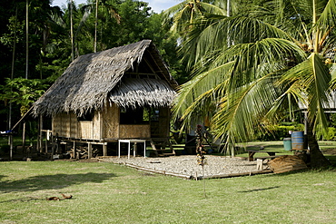 Stilt house, Biliau, Papua New Guinea, Melanesia