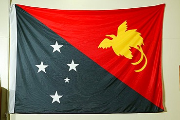 National flag, Port Moresby, Papua New Guinea, Melanesia