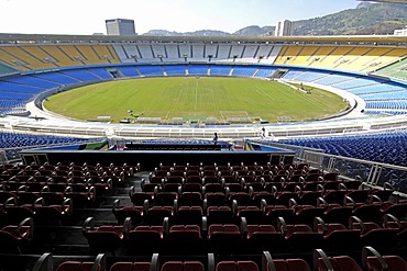 Maracana stadium, the largest soccer stadium in the world, rio de janeiro, brasil