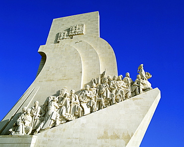 Padrao dos Descobrimentos, seafaring memorial, age of discovery, Belem on the Tagus River, Lisbon, Portugal